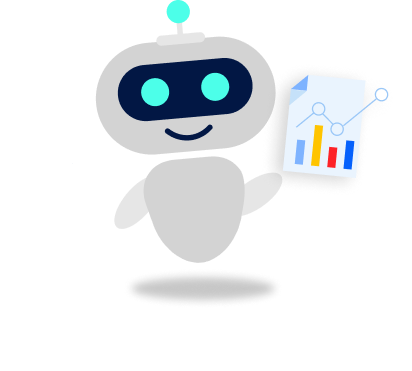 DocuCharlee AI assistant mascot on mobile