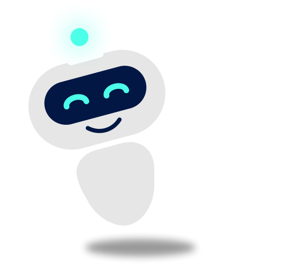 Charlee.ai mascot supporting the request a demo call to action