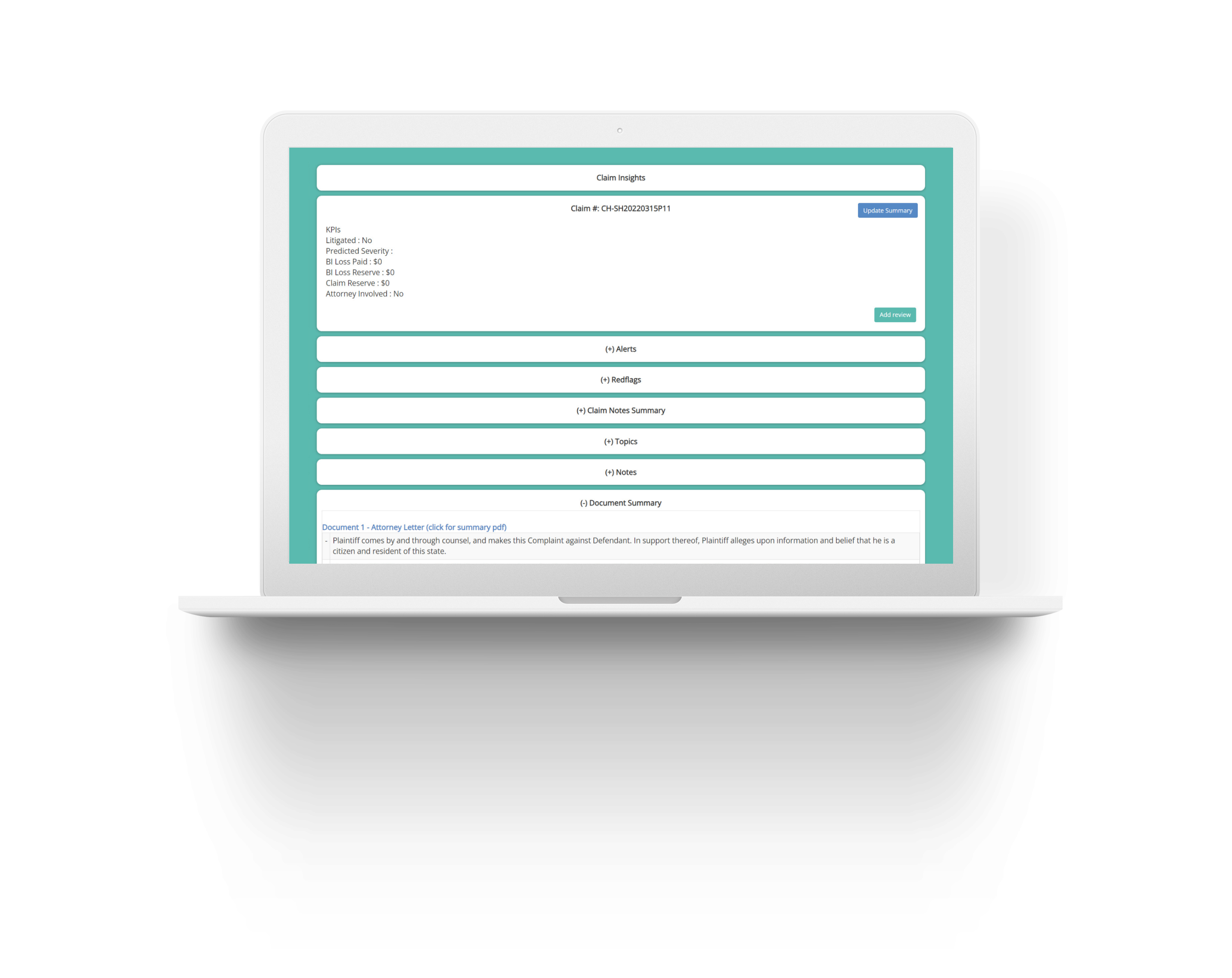 DocuCharlee document intelligence dashboard interface